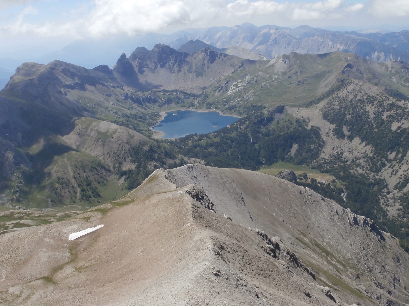 35 mont pelat vue sur le lac d allos ii 1